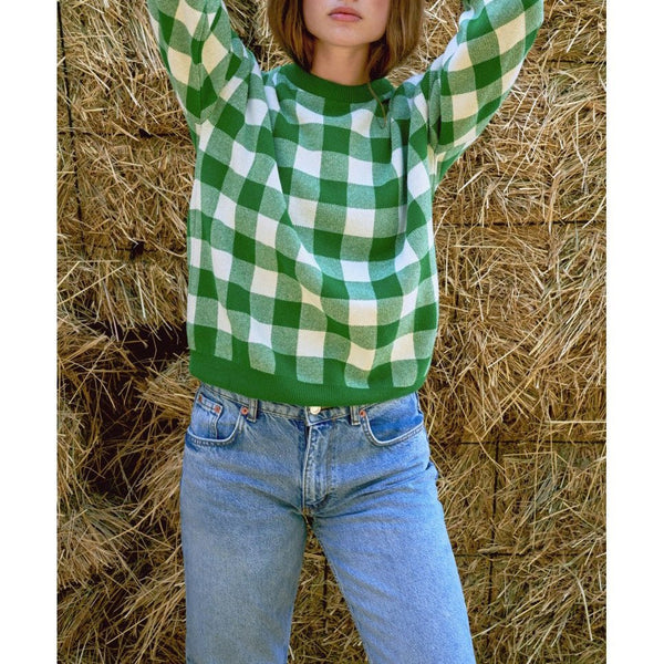 Ranger Sweater - Green - Robin Collection -The Bradery