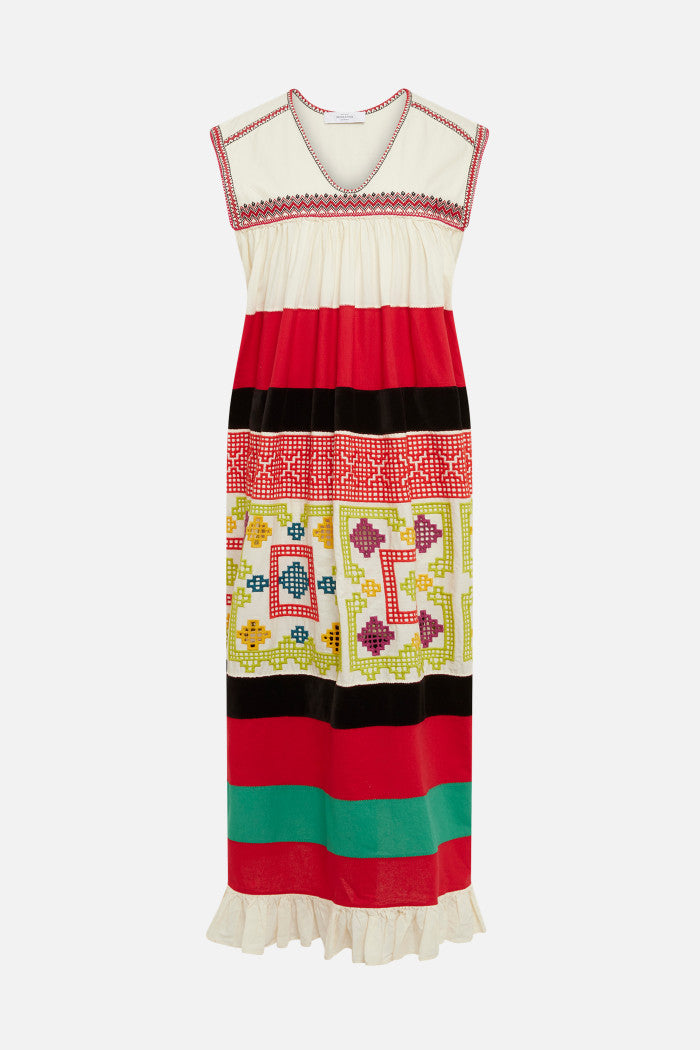Jump Balkans Dress - Ecru