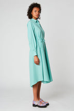 Long Cotton Poplin Dress Trapeze Cut - Paul & Joe - Paul & Joe* - The Bradery