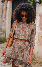 ROBE PIPER BERRY - Saaj Paris - The Bradery