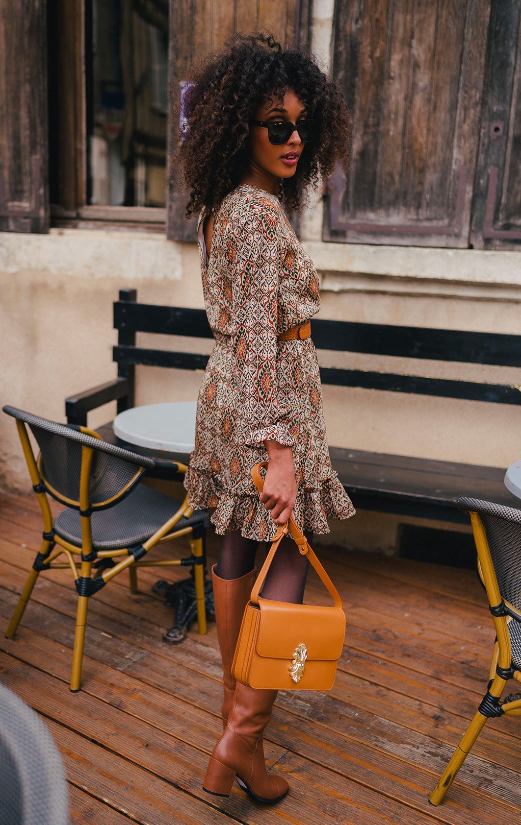 ROBE PIPER BERRY - Saaj Paris - The Bradery
