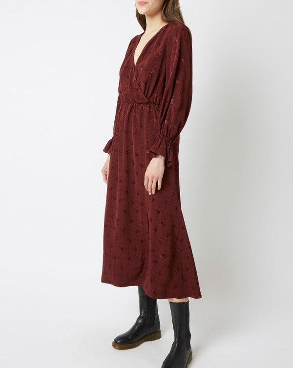 Robe Reed Gift  - Cerise Noire