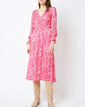 Vestido Reed Kelly - Rosa magenta