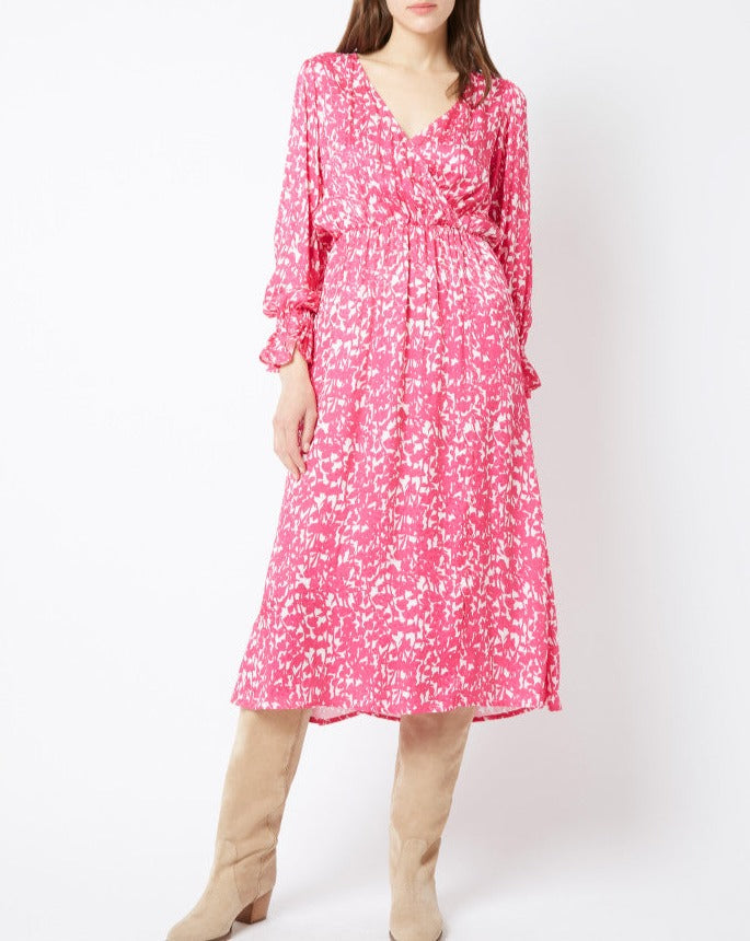 Vestido Reed Kelly - Rosa magenta