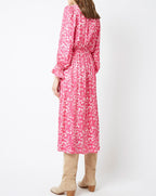 Vestido Reed Kelly - Rosa magenta