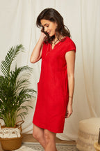 Vestido Rojo - Mujer VESTIDOS y FALDAS Around Linen