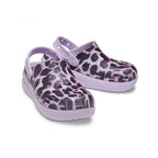 Sabots Classic Animal Print Cutie - Violet
