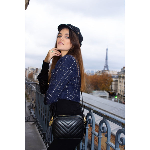 Nat Shoulder Bag - Black - Victor & Hugo -The Bradery