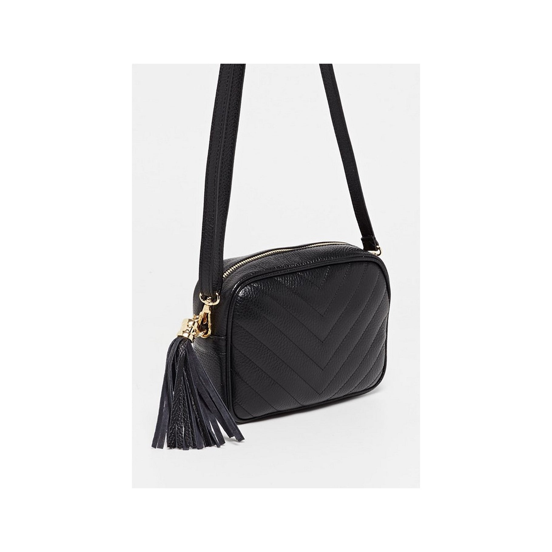 Bolso Bandolera Nat - Negro - Victor & Hugo -La Bradery