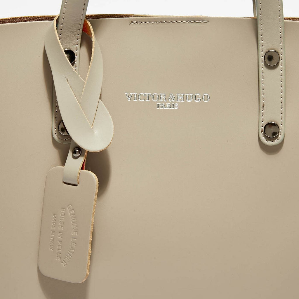 Sac À Main Livel - Taupe Clair - Victor & Hugo - The Bradery
