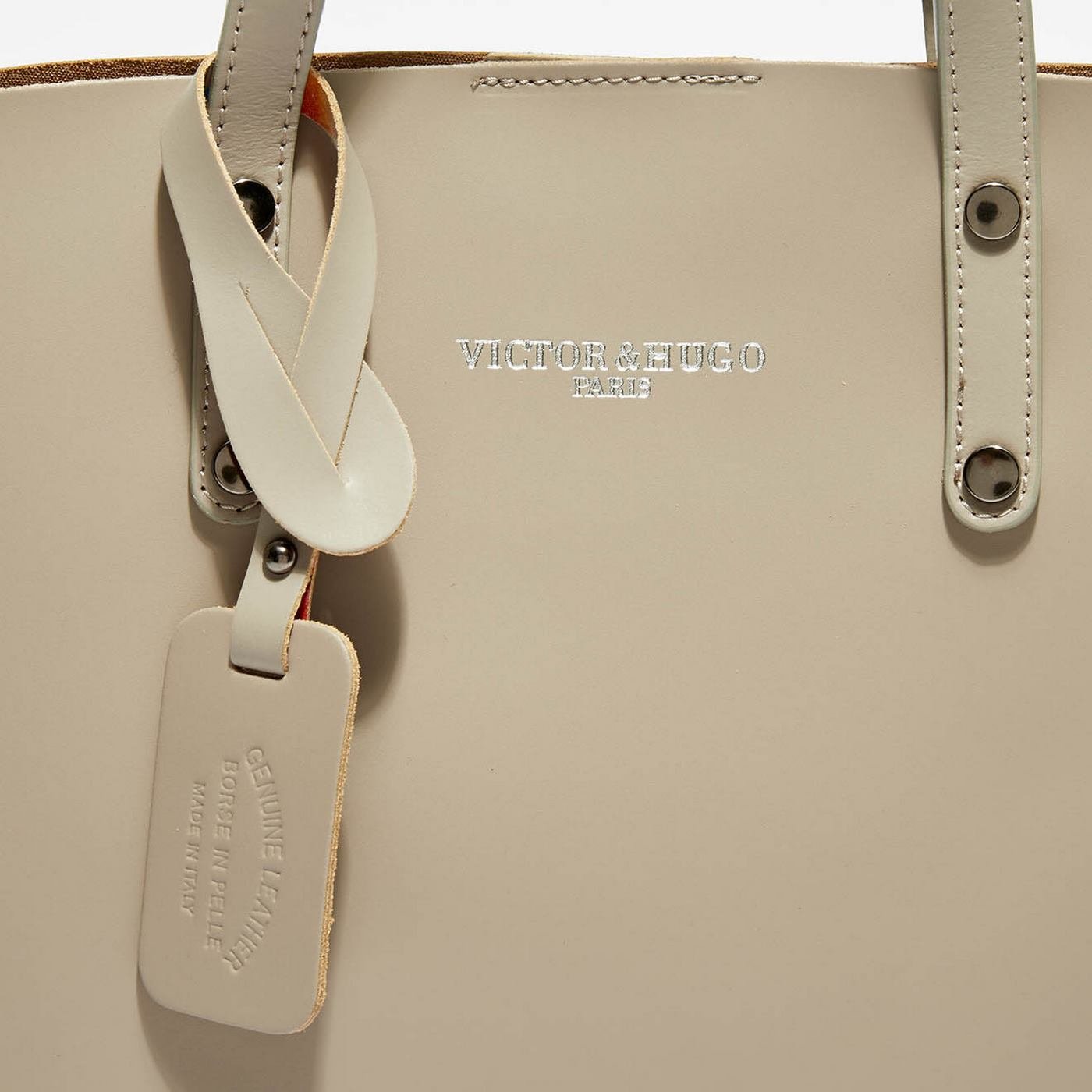Sac À Main Livel - Taupe Clair - Victor & Hugo - The Bradery