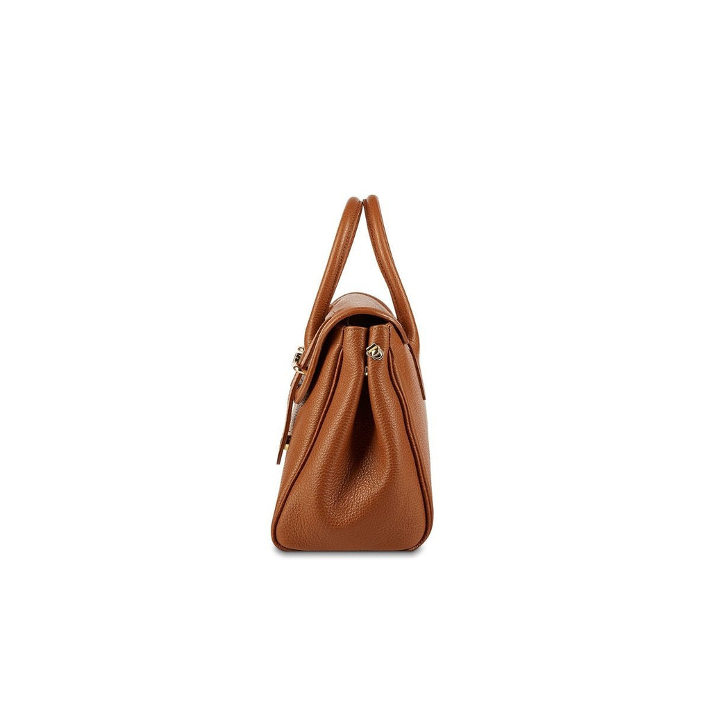 Sac À Main Malette Ondine - Camel - Victor & Hugo - The Bradery