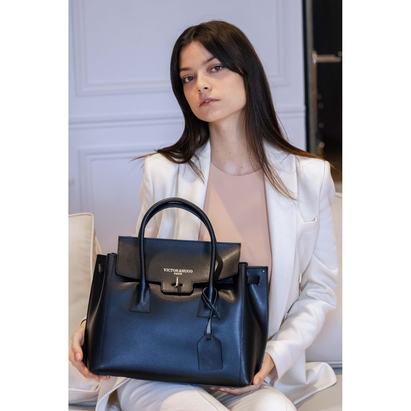Bolso Ville Jane - Negro - Victor & Hugo -La Bradery