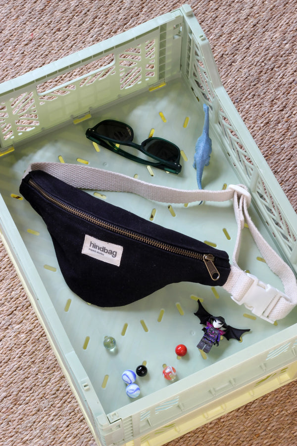 Marsupio bambino Augustin Nero Hindbag2