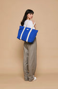 Cesar tote bag Electric blue Hindbag2