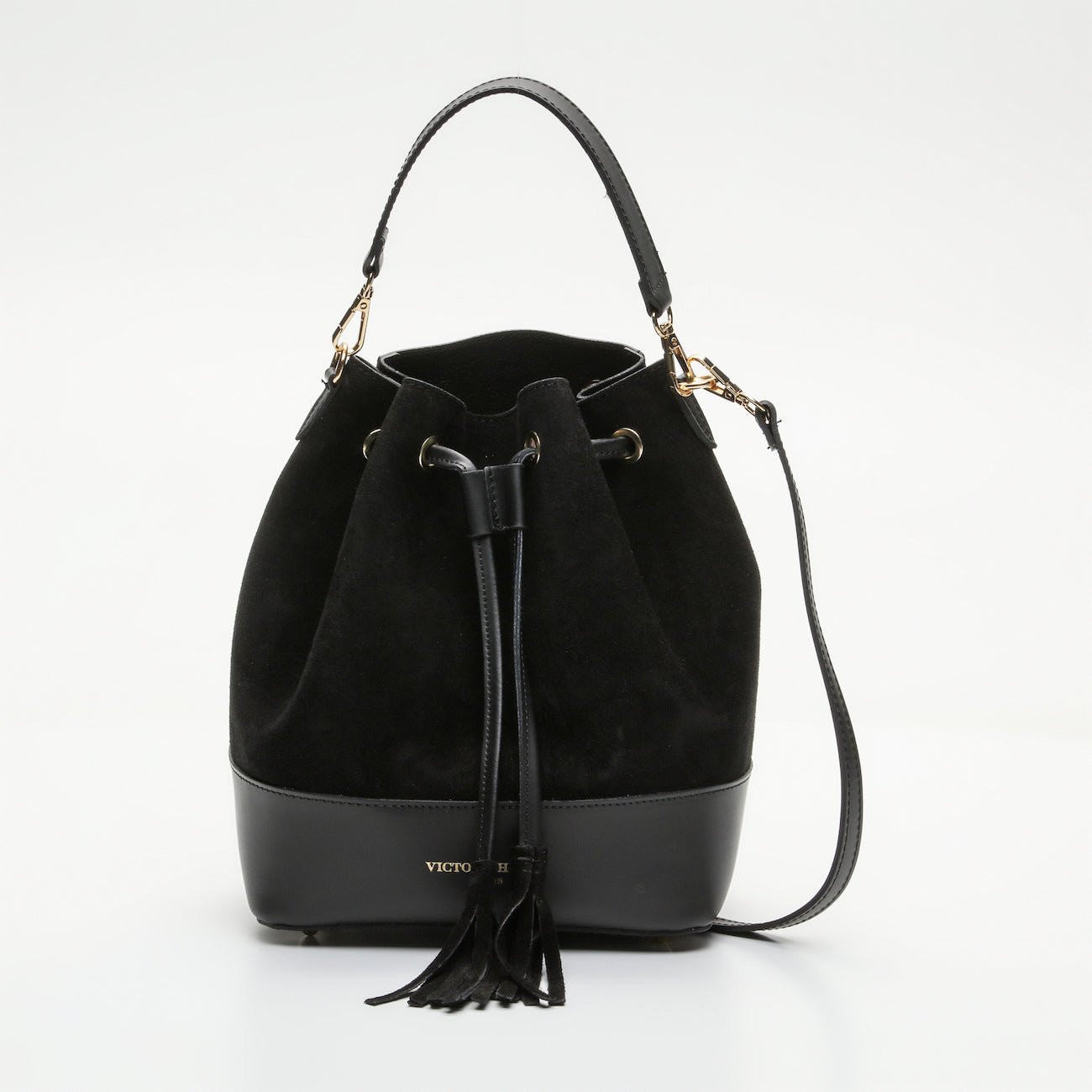 Livy Bucket Bag - Black - Victor & Hugo -The Bradery