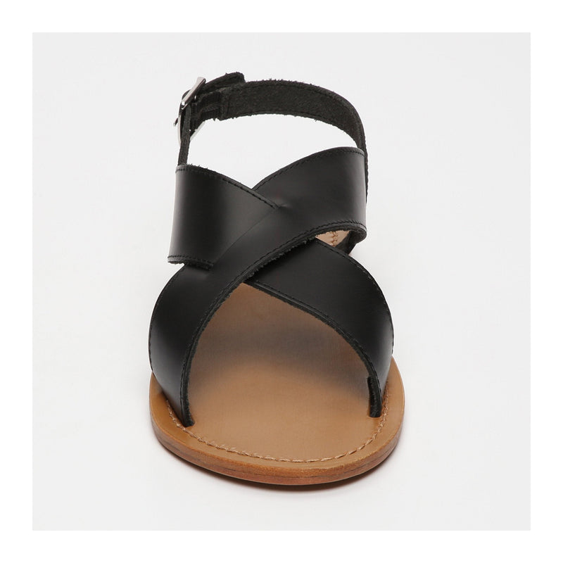 Sandale Aulestes Noir - Sandales - White Sun1 - The Bradery