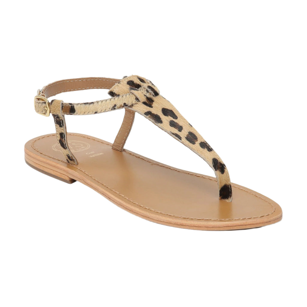 Sandalia Bulla Leopard - Mujer - Sol Blanco - Sol Blanco* - The Bradery