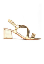 Sandalias de tacón Ama - Oro oscuro - Sol blanco - Sol blanco* - The Bradery