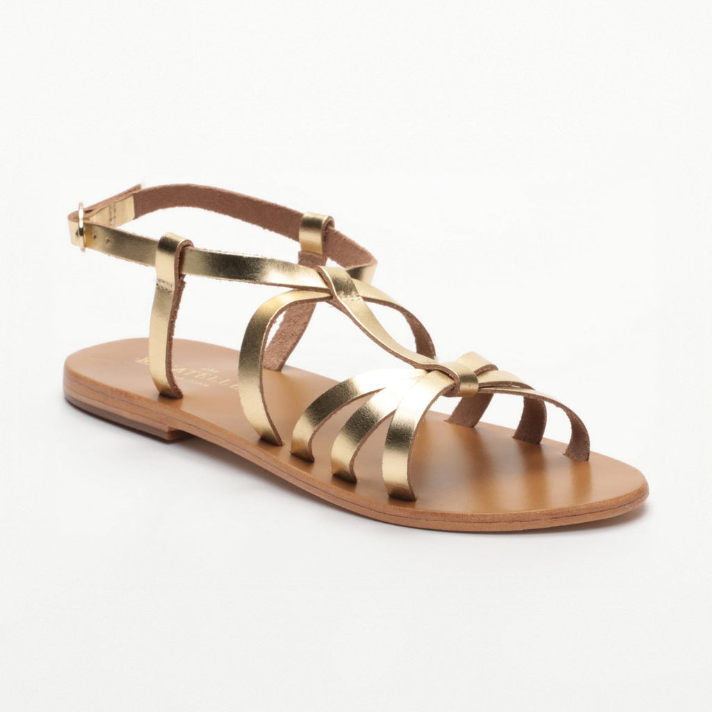 Aishwarya Sandals - Dark Gold SANDALS Les Bagatelles