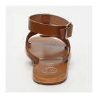 Bharathi Ankle Strap Sandals - Camel SANDALS White Sun