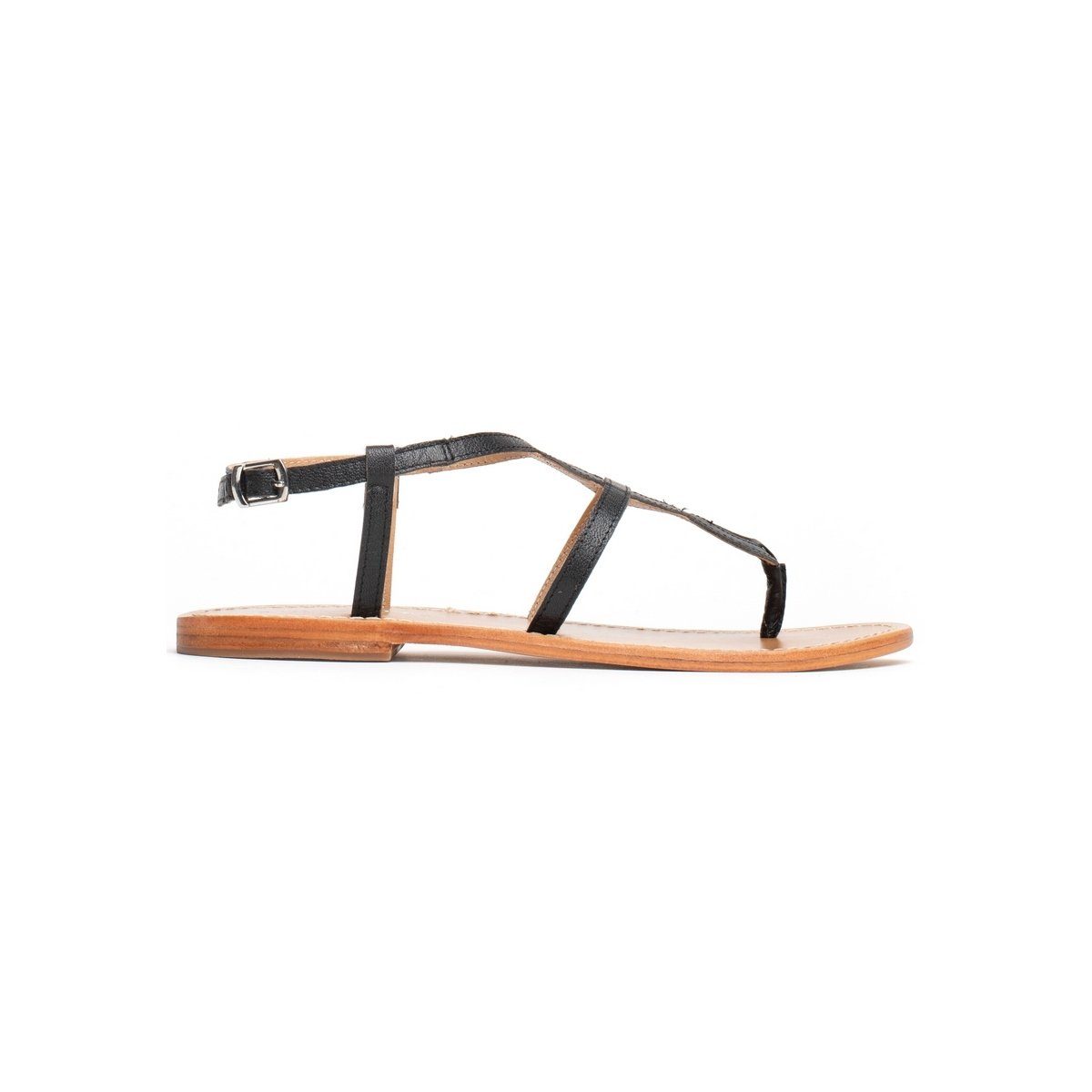 Sandales Entre-Doigts Confite - Black - Les Bagatelles - Les Bagatelles* - The Bradery