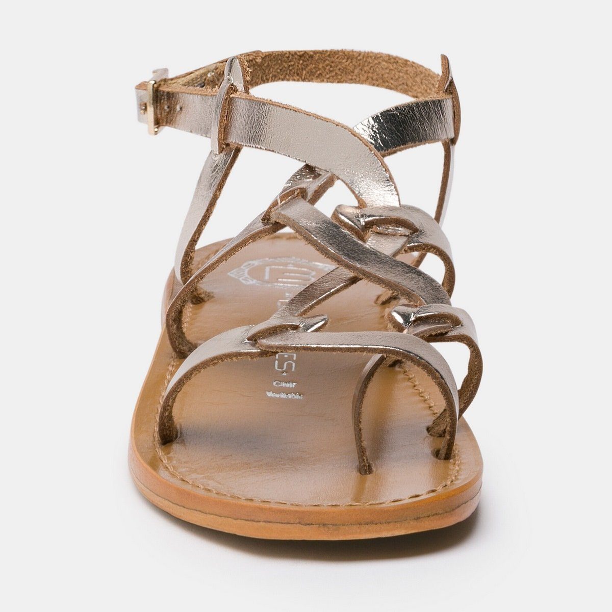 Sandales Entre-Doigts Graham - Gold - Les Bagatelles - Les Bagatelles* - The Bradery