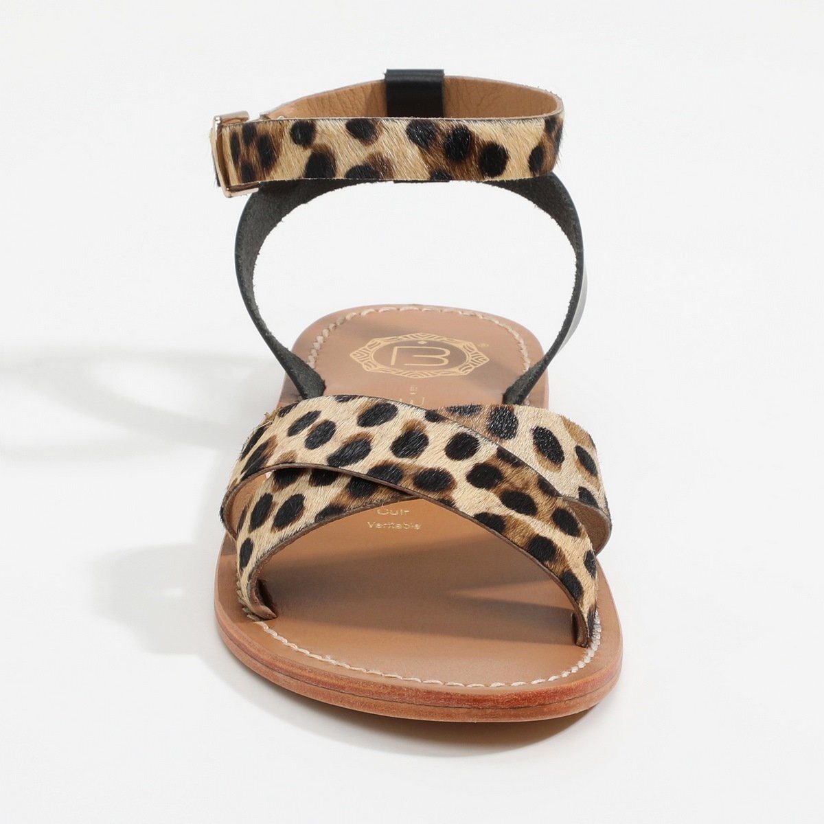 Brione Essential Sandals - Leopard / Black - Les Bagatelles - Les Bagatelles* - The Bradery