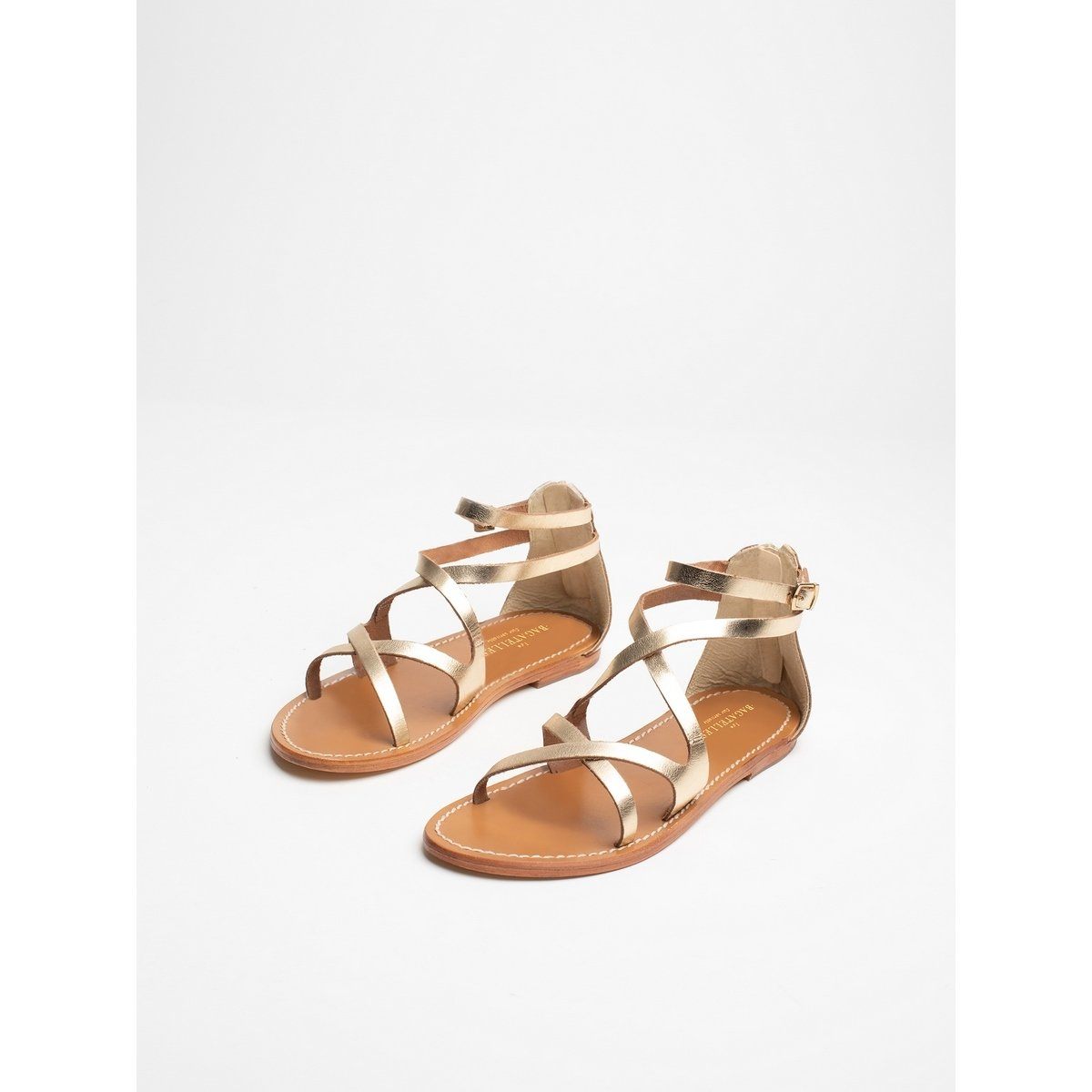 Sandales Essentielles Jacenia - Dark Gold - Les Bagatelles* - The Bradery