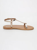 Sandales Essentielles Lagorn - Or Sandales Essentielles White Sun