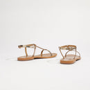 Sandales Essentielles Lagorn - Or Sandales Essentielles White Sun