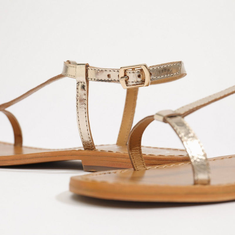 Sandales Essentielles Lagorn - Or Sandales Essentielles White Sun