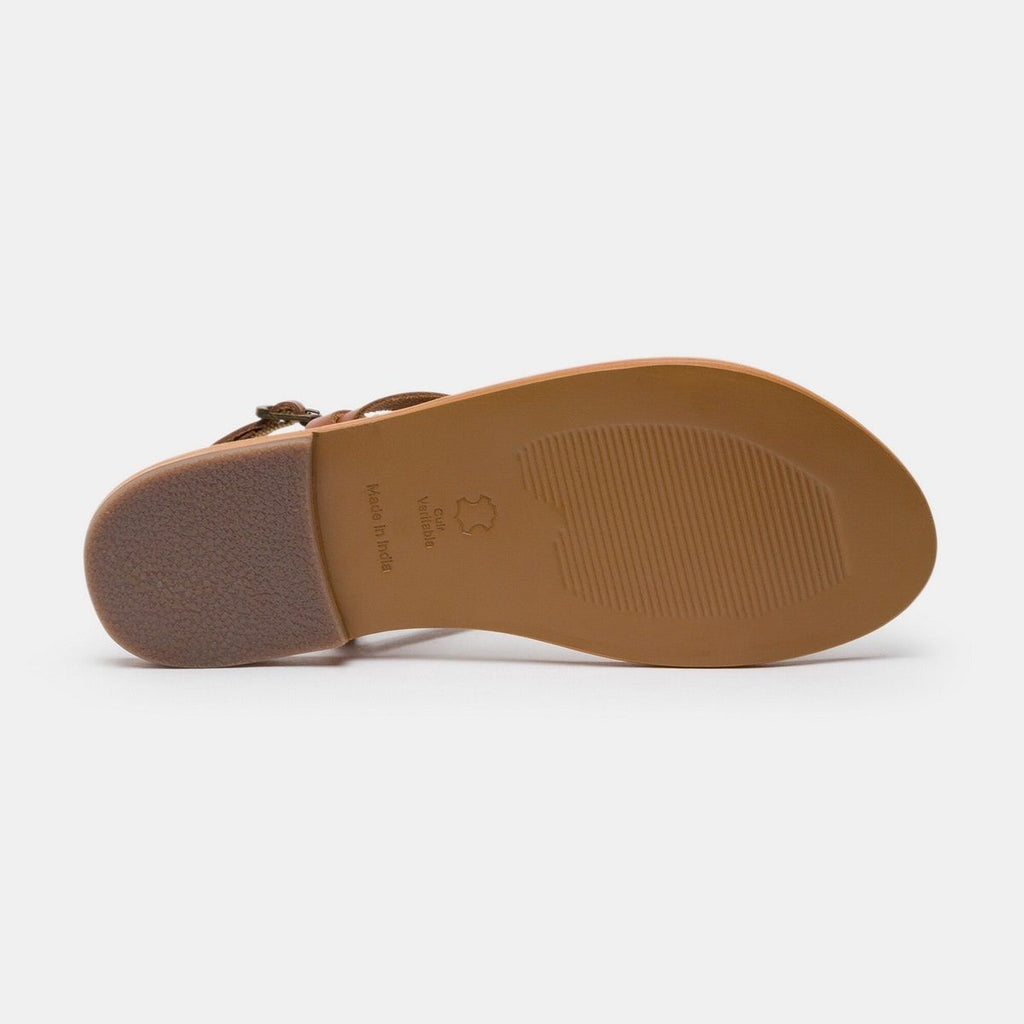 Morris Essential Sandals - Camel - Les Bagatelles - Les Bagatelles* - The Bradery