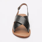 Sandales Essentielles Sibella - Black Croco Sandales Essentielles Les Bagatelles