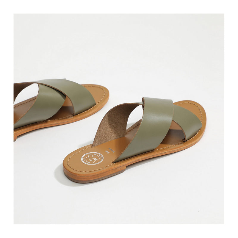 Sandalias Lanruen - Caqui - Sandalias Mujer White Sun