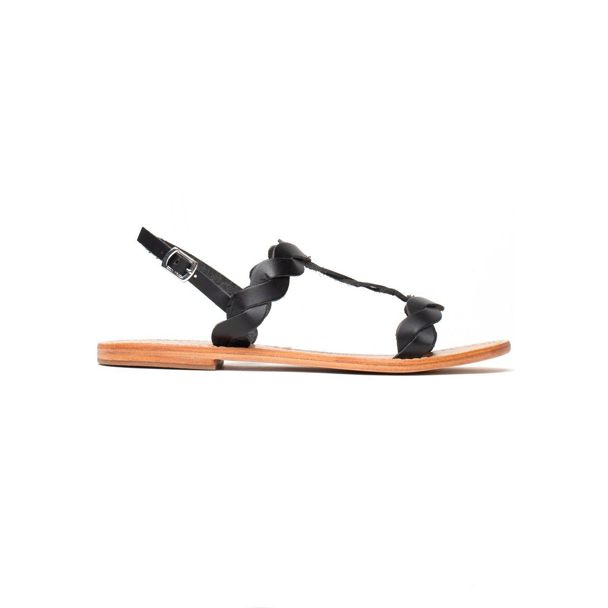 Sandalias de Moda Burke - Sandalias de Moda Negro Les Bagatelles