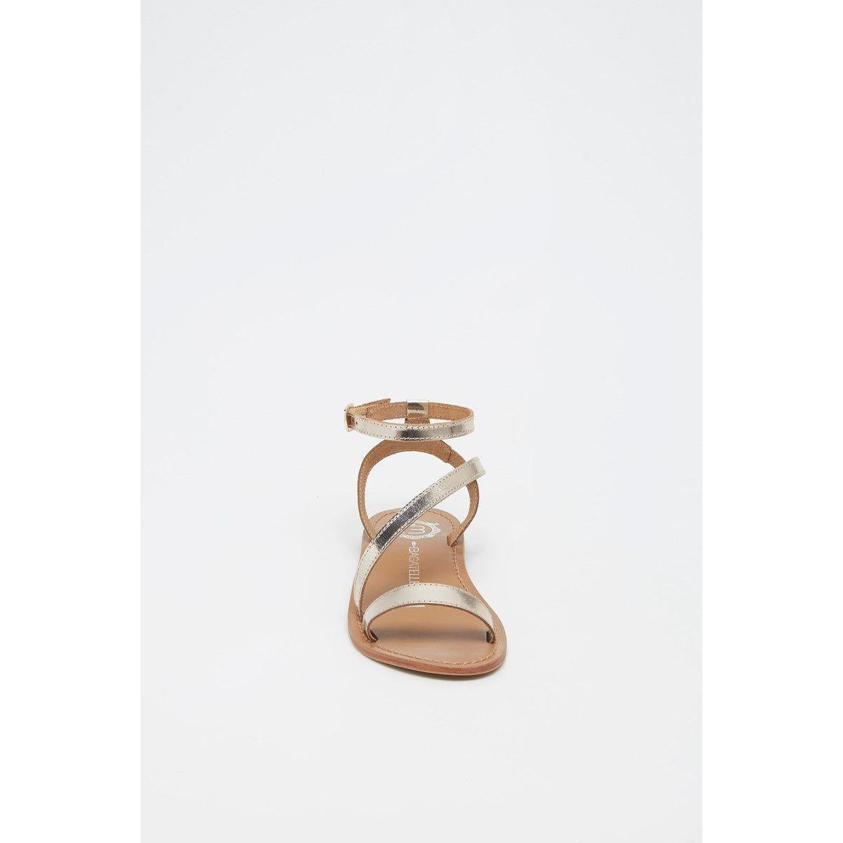 Sandales Tendance Coney - Gold - Femme - Les Bagatelles - Sandales Tendance - Les Bagatelles - The Bradery