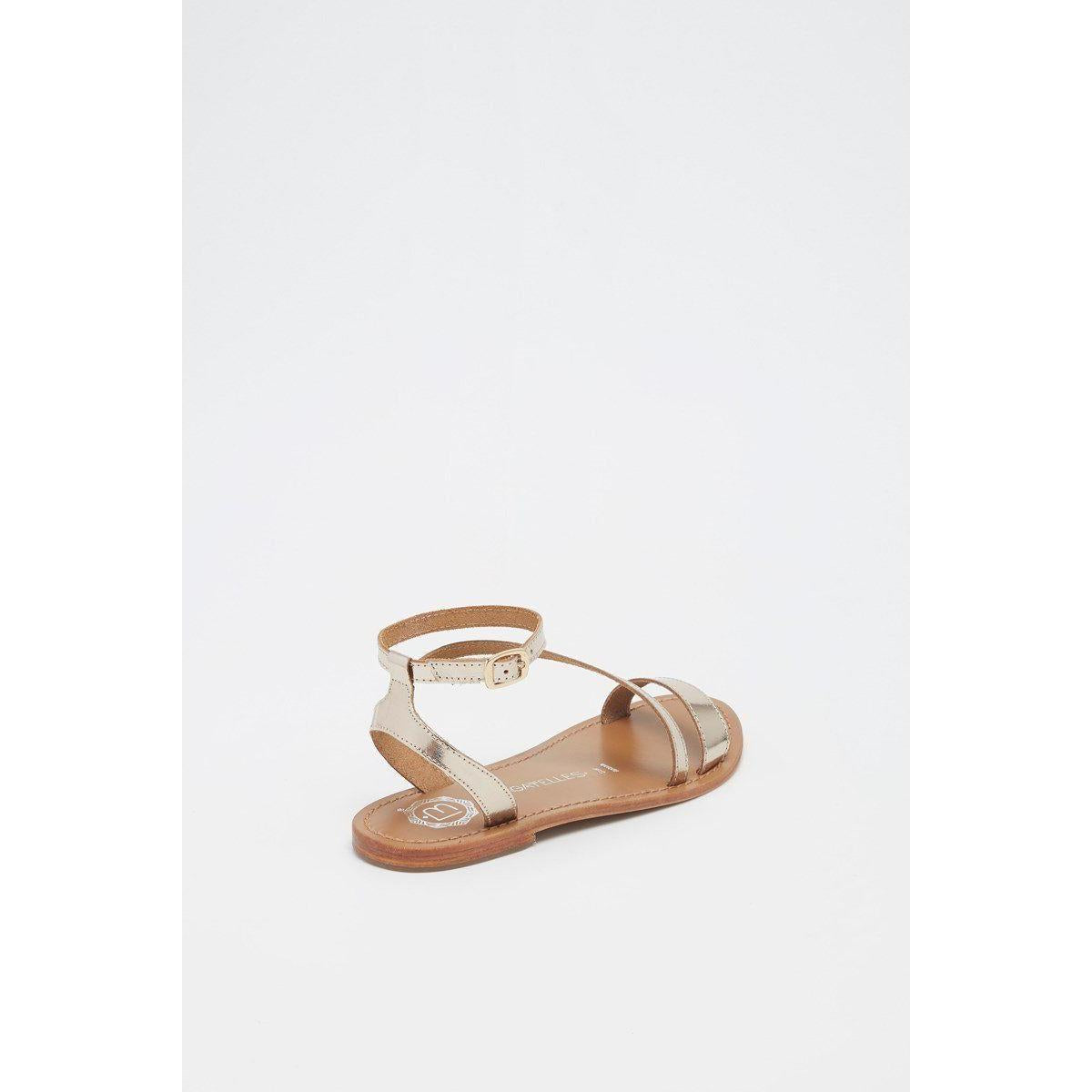 Sandales Tendance Coney - Gold - Femme - Les Bagatelles - Sandales Tendance - Les Bagatelles - The Bradery