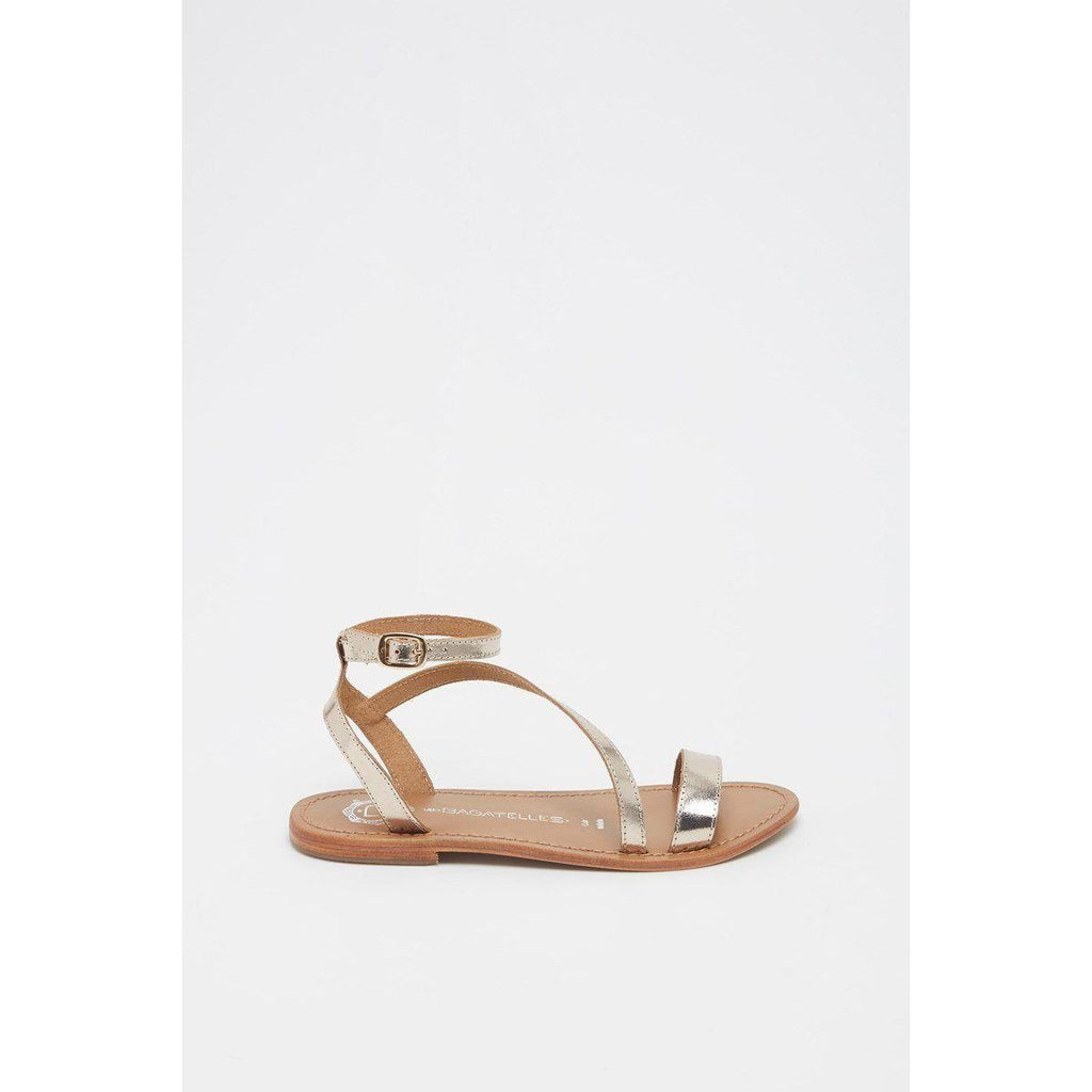 Sandales Tendance Coney - Gold - Femme - Les Bagatelles - Sandales Tendance - Les Bagatelles - The Bradery
