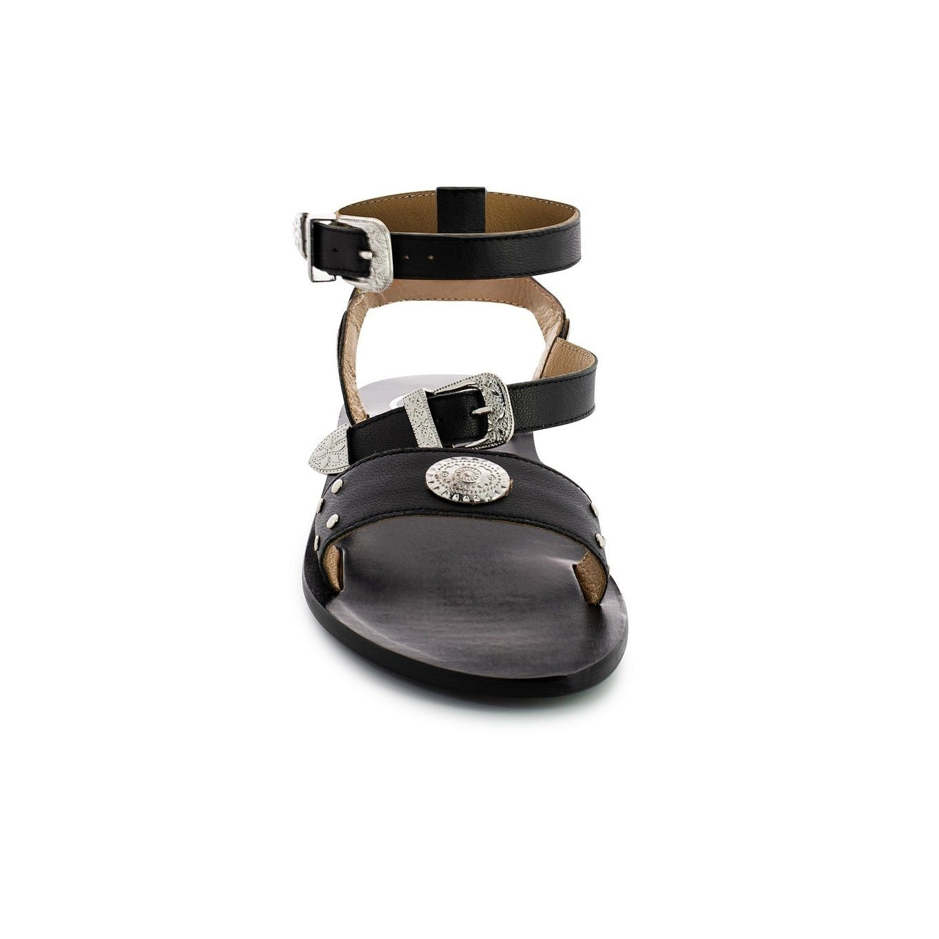 Macarella Trendy Sandals - Black White Sun Trendy Sandals