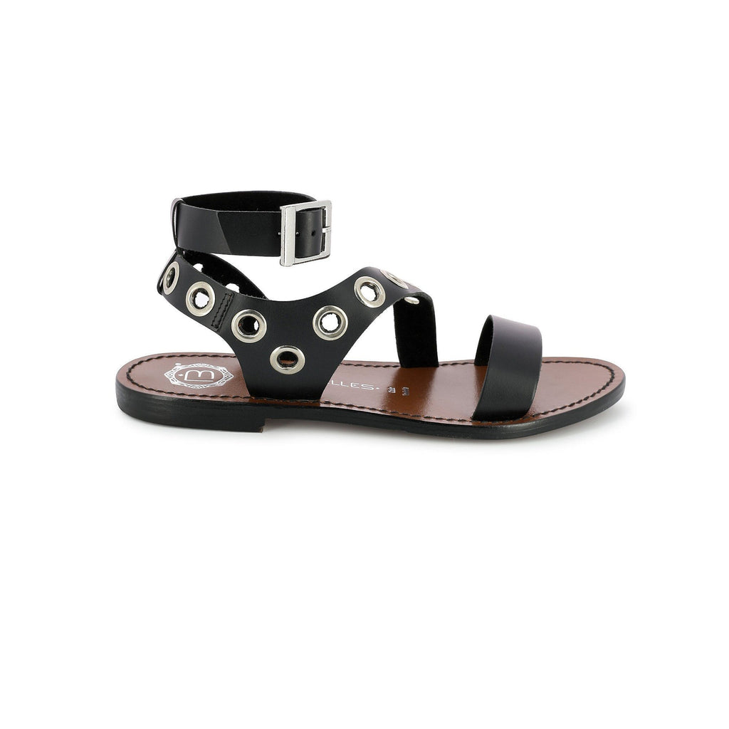 Pernettya Trendy Sandals - Black - Women - Les Bagatelles - Trendy Sandals - Les Bagatelles - The Bradery