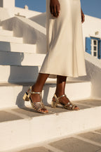 Sandales Tendance Vija - Gold - Femme - Les Bagatelles - Sandales Tendance - Les Bagatelles - The Bradery