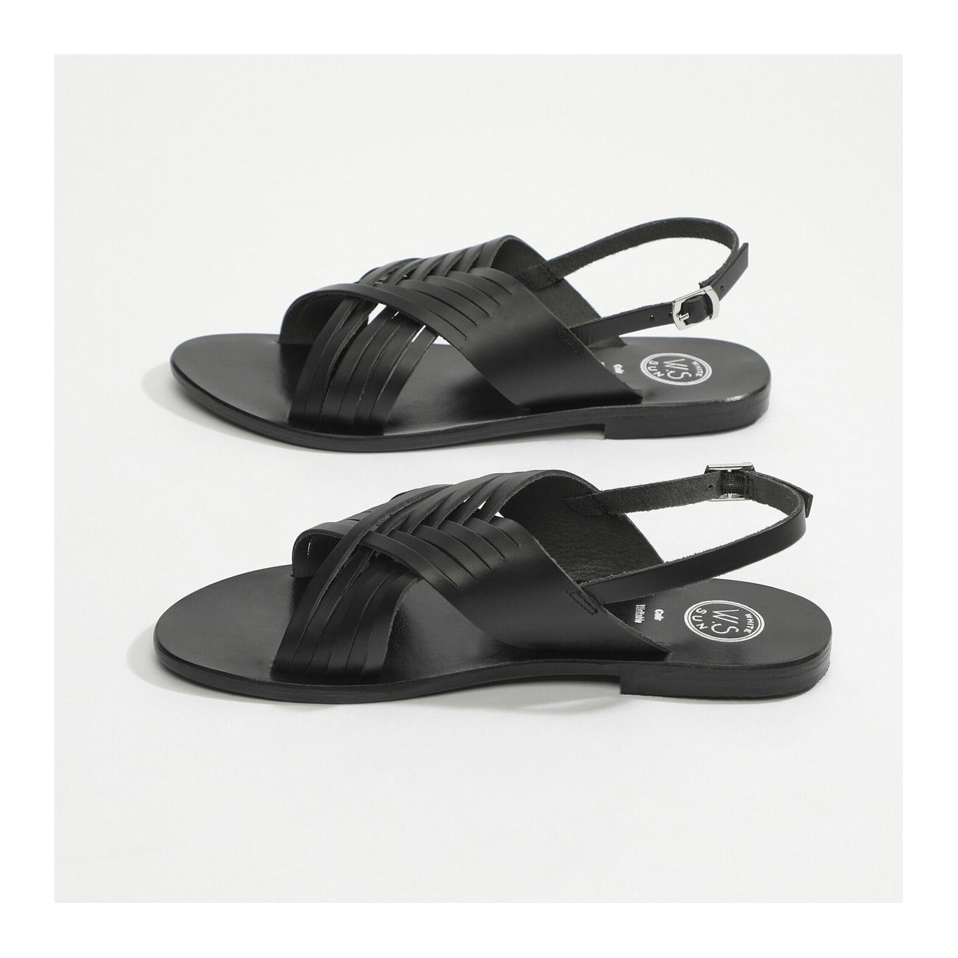 Wintera Trendy Sandals - Black White Sun Trendy Sandals