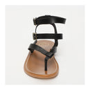 Thea Trendy Sandals - Black SANDALS White Sun