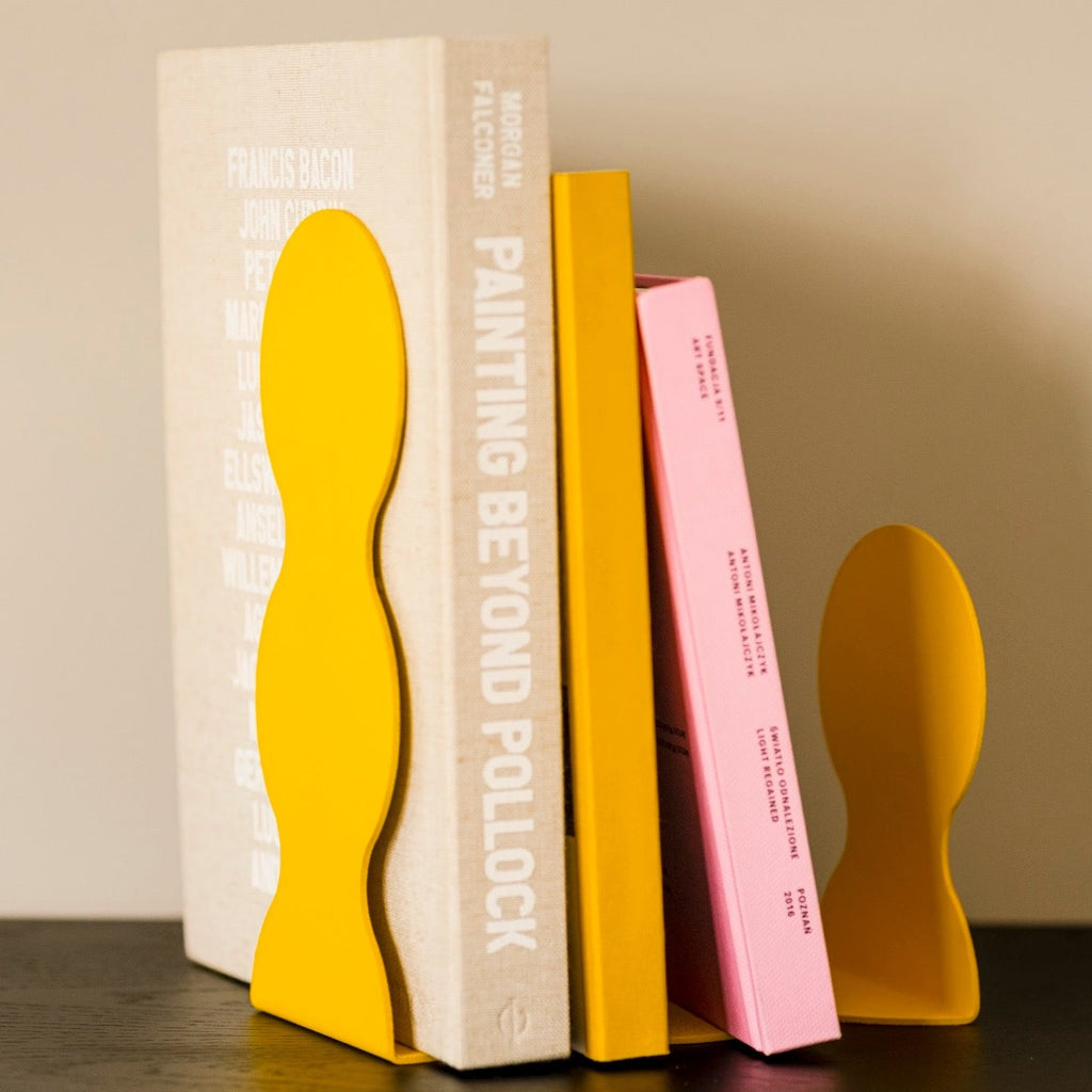 Serre-livres Fala - Jaune Mellow - Noo.ma Design - The Bradery