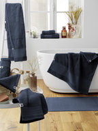 Serviette De Bain 90 X 150 Cm Garance Minuit - L'Effet Papillon - The Bradery
