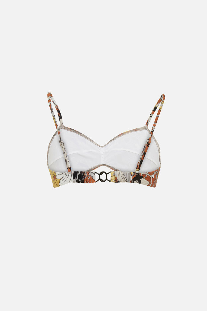 Haut De Maillot Waters Botanique - Caramel
