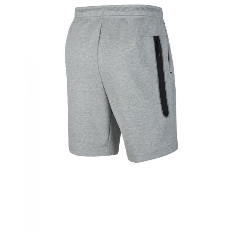Pantalón corto Nike Tech Fleece - Gris - Hombre PANTALONES CORTOS NIKE TEXTIL HOMBRE Nike