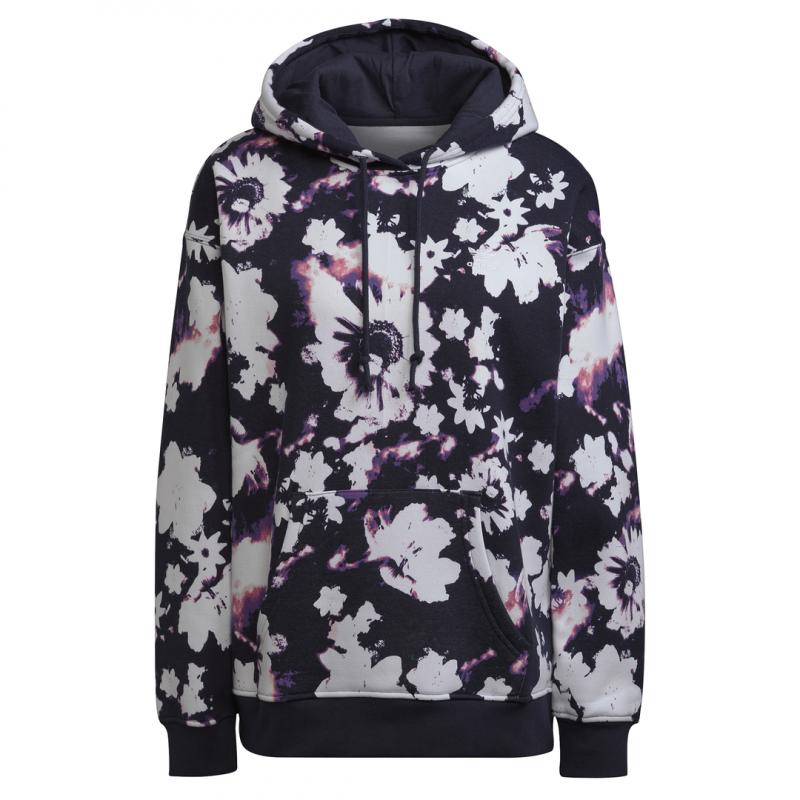 Adidas Originals Hooded Sweatshirt - Multicolor ADIDAS WOMEN'S SWEATSHIRT TEXTILE Adidas