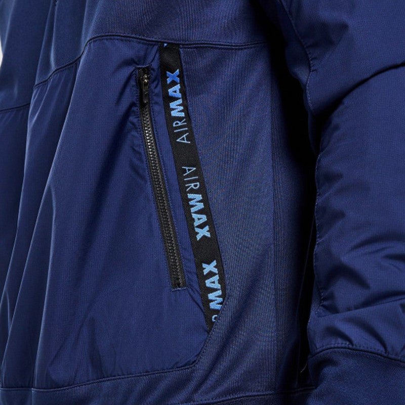Nike Air Max Half Zip Hoodie - Blue - Men - Nike - The Bradery